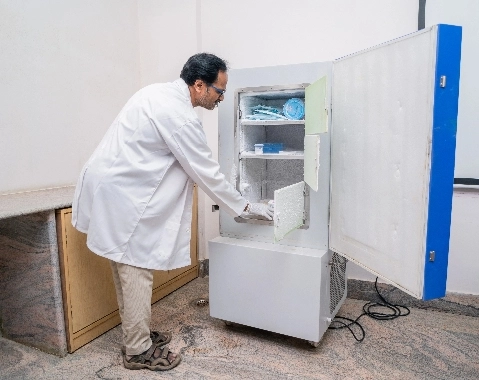 Deep Freezer for Storage of Specimens