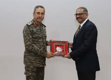 Lectures at Indian Army Central Command, Lucknow