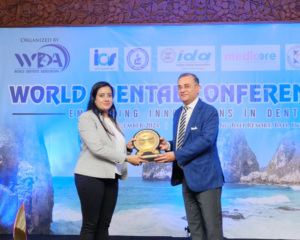 Best Researcher in Orthodontics for 2024 Award