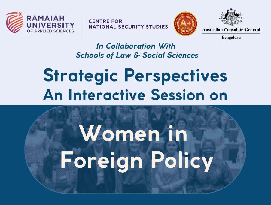 Interactive Session on 'Women in Foreign Policy'