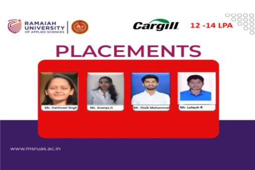 Cargill Campus Placement Drive