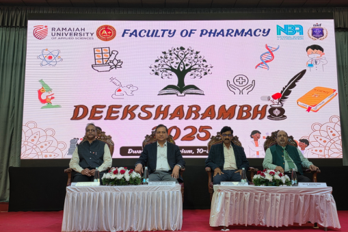 ‘Deeksharambh-2025’ at Faculty of Pharmacy, MSRUAS