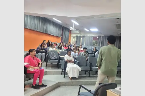 Guest lecture on “Designing of Apparels using AI tools in industry and Sustainability factor Pros and Cons