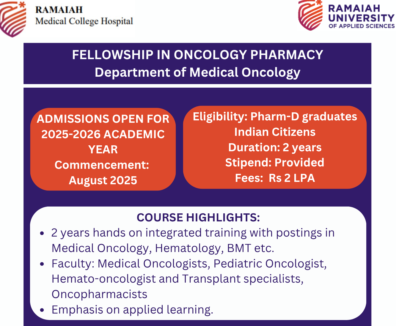 M S Ramaiah University of Applied Sciences