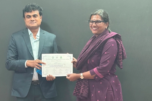 Faculty Award Won at 16th ISPRP National Conference 2026 - Harmony in healing: Periodontium, Pulp and Prosthesis