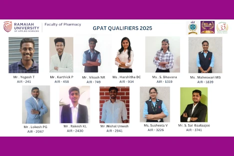B.Pharm. Students Excel in GPAT 2025