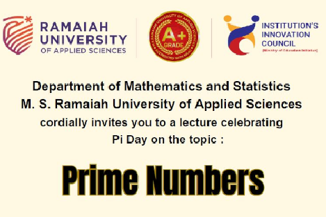 Guest Lecture on the occasion of Pi Day celebrations 2025