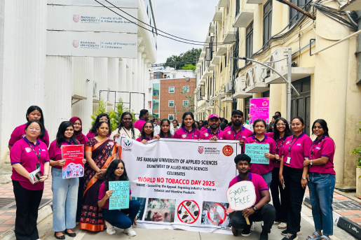 Puff Off! RUAS Stands Against Tobacco