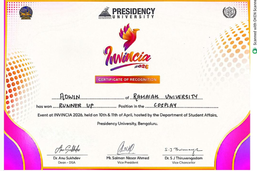 M S Ramaiah University of Applied Sciences