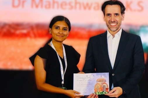 Dr. Anu Elsa Swaroop awarded the Best Scientific Presentation