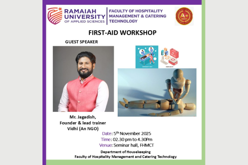 Workshop on “First-Aid”