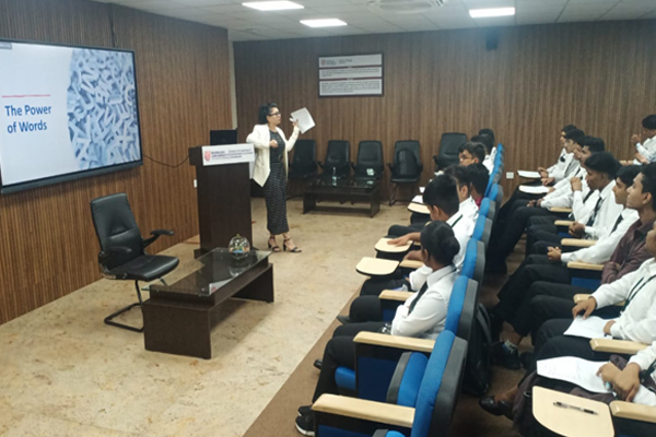 Guest Lecture on “Power of Words”