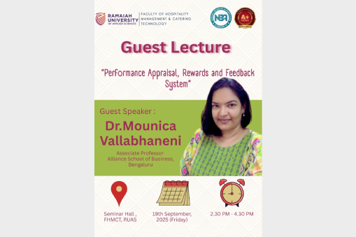 Guest Lecture on “Performance Appraisal, Rewards and Feedback System”