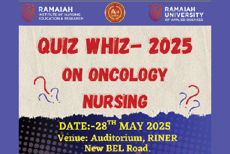 QUIZ WHIZ-2025 - Inter college quiz competition on oncology nursing