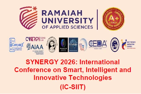 SYNERGY 2026 - International Conference on Smart, Intelligent and Innovative Technologies (IC-SIIT)
