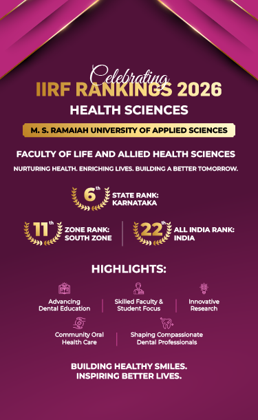 MS Ramaiah University of Applied Sciences