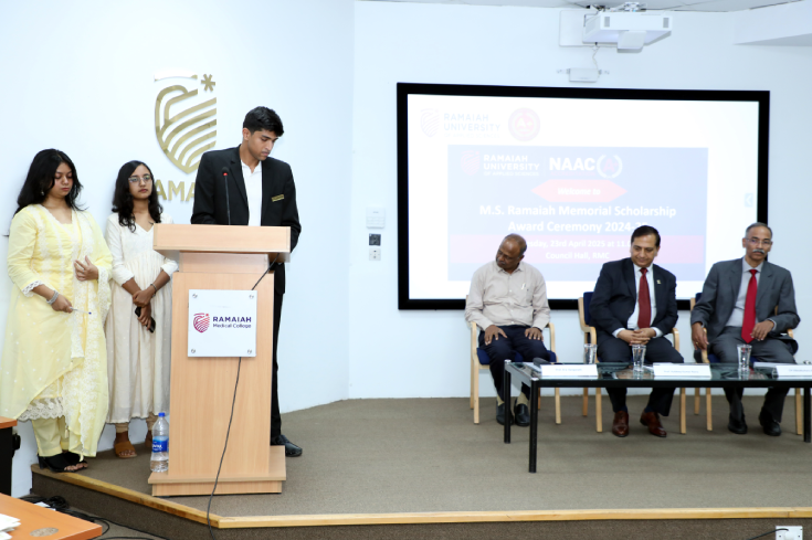  M.S. Ramaiah Memorial Scholarship Awards Ceremony 2024-25