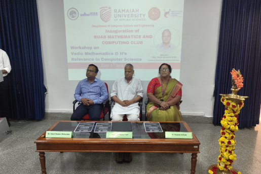 ComputeX Club Inauguration and Vedic Mathematics Workshop