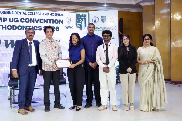 RUAS Dental Students and Faculty Triumph at 1st National IAOMP UG Convention 2026
