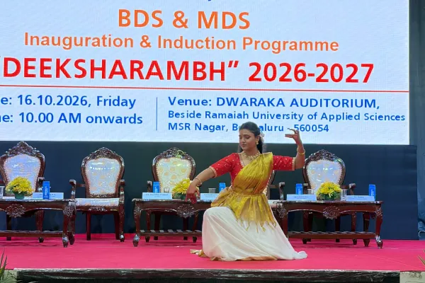 DEEKSHARAMBH 2026 - UG and PG Course Orientation Programme at FDS, RUAS