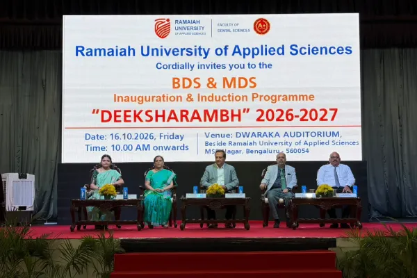 DEEKSHARAMBH 2026 - UG and PG Course Orientation Programme at FDS, RUAS
