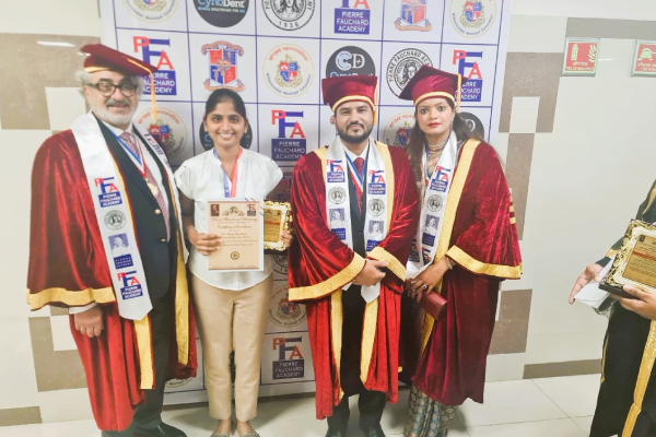 Dr. Dhanya Shri Awarded Best PG Student of the Year