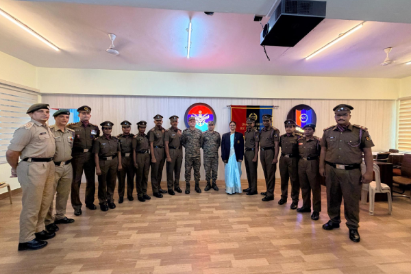 Direct Commission and Rank Piping Ceremony of CTO Veena Karuna Karan