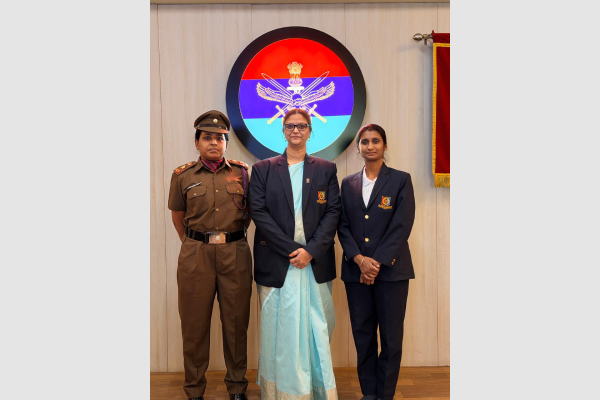 Direct Commission and Rank Piping Ceremony of CTO Veena Karuna Karan