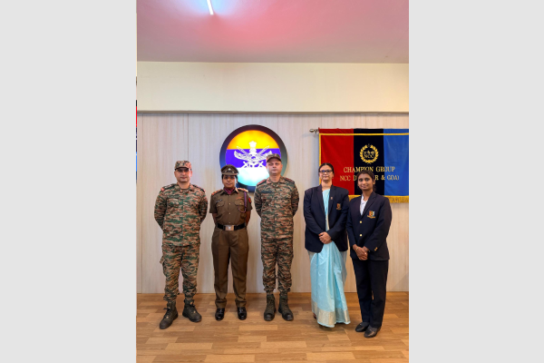 Direct Commission and Rank Piping Ceremony of CTO Veena Karuna Karan