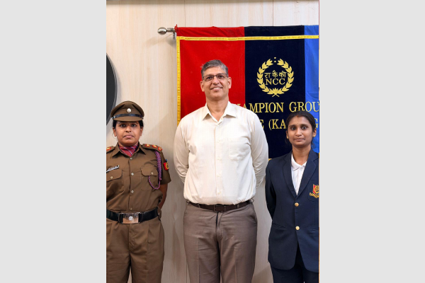 Direct Commission and Rank Piping Ceremony of CTO Veena Karuna Karan