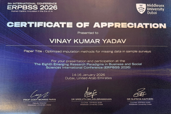 RUAS Faculty Presents Research Papers at International Conference in Dubai