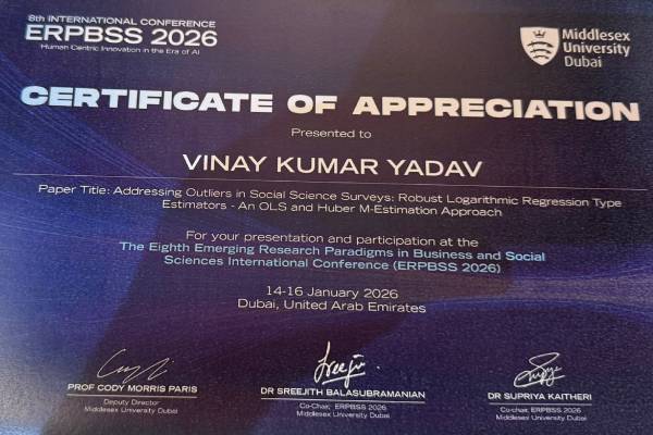 RUAS Faculty Presents Research Papers at International Conference in Dubai