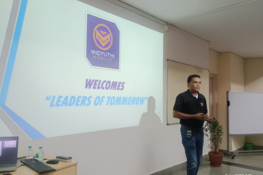 Guest lecture on Electric Vehicles Opportunities and Challenges in the Present Automotive Engineering Industry