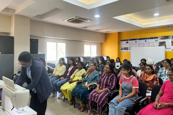 Workshop on “Embroidery Machine(Memory Craft 50E) & UJ Machines”