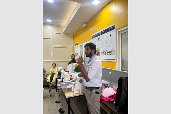 Workshop on “Embroidery Machine(Memory Craft 50E) & UJ Machines”