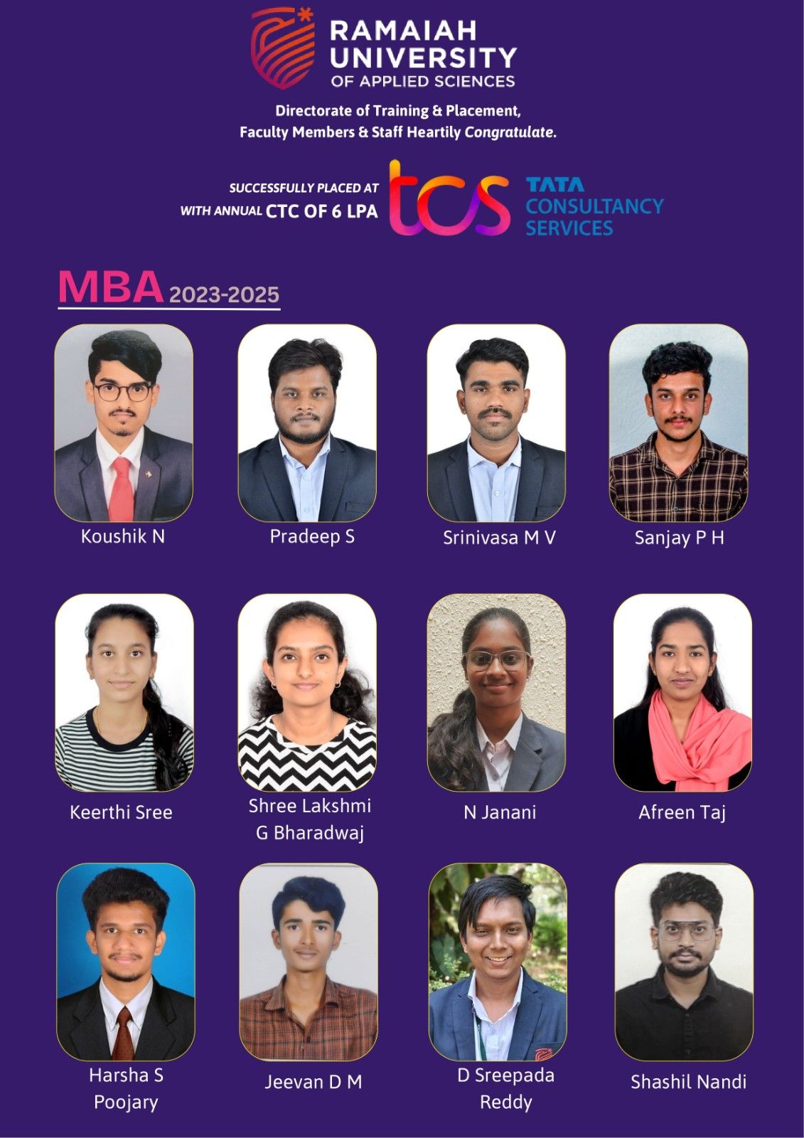 TCS Placement Drive
