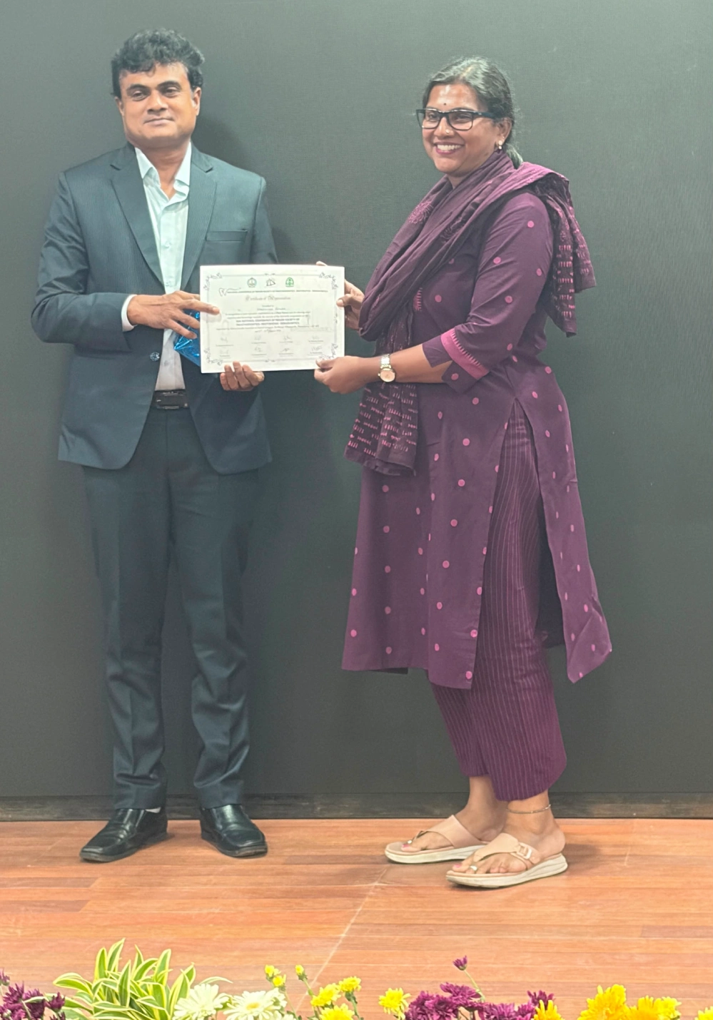 Faculty Award Won at 16th ISPRP National Conference 2026 - Harmony in healing: Periodontium, Pulp and Prosthesis