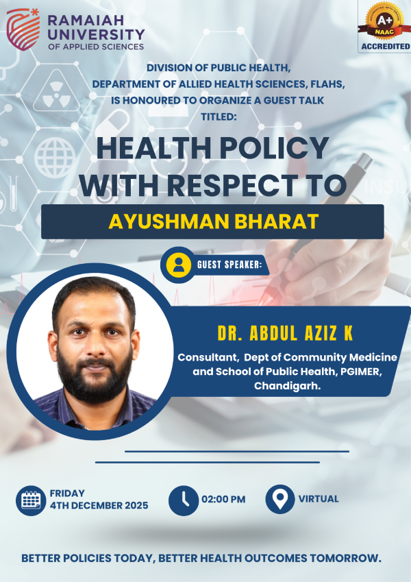 Health Policy with Respect to Ayushman Bharat”