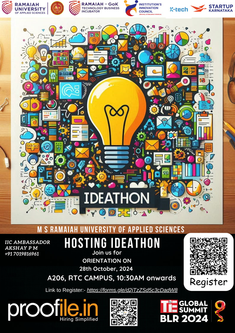 IDEATHON-2024 Poster