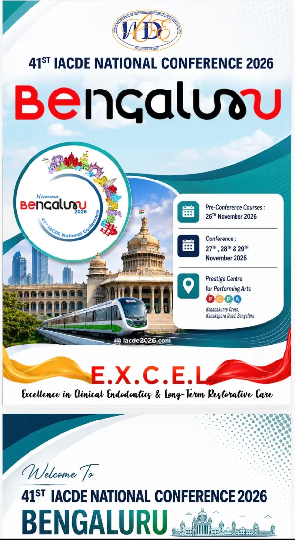 41st Indian Association of Conservative Dentistry and Endodontics National Conference
