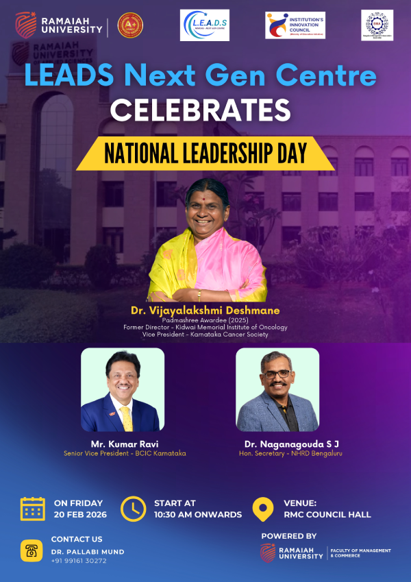 RUAS LEADS Next Gen Centre to Host National Leadership Day & Badging Ceremony 2026