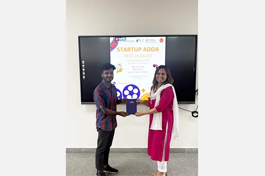 Startup Adda: Reel It Right