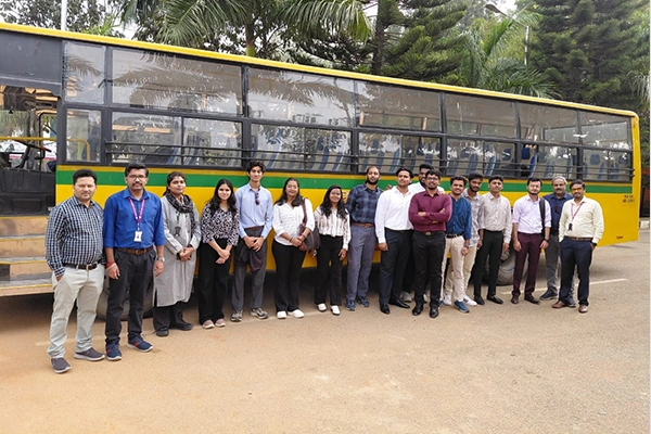 B.Tech Automotive Engineering Students Visit Toyota Kirloskar Motor