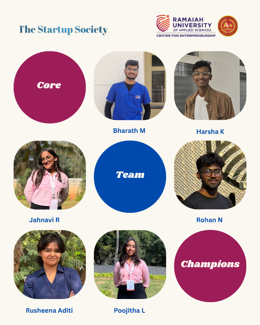 The Startup Society New Executive Committee and Core Team Champions – GG Campus