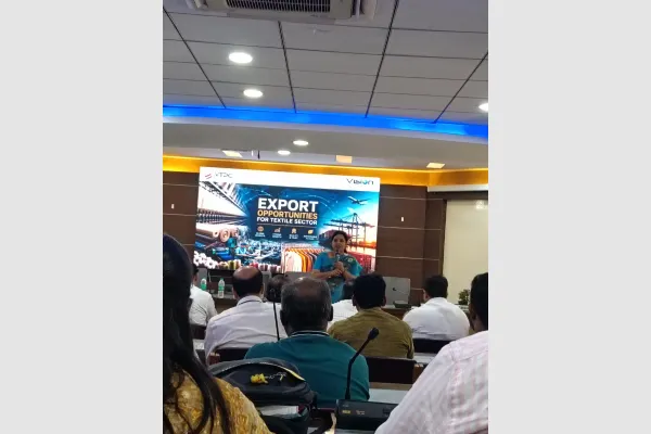 One-Day Workshop on “Textiles for Global Market Strategy – Achieving USD 100 Billion Exports”