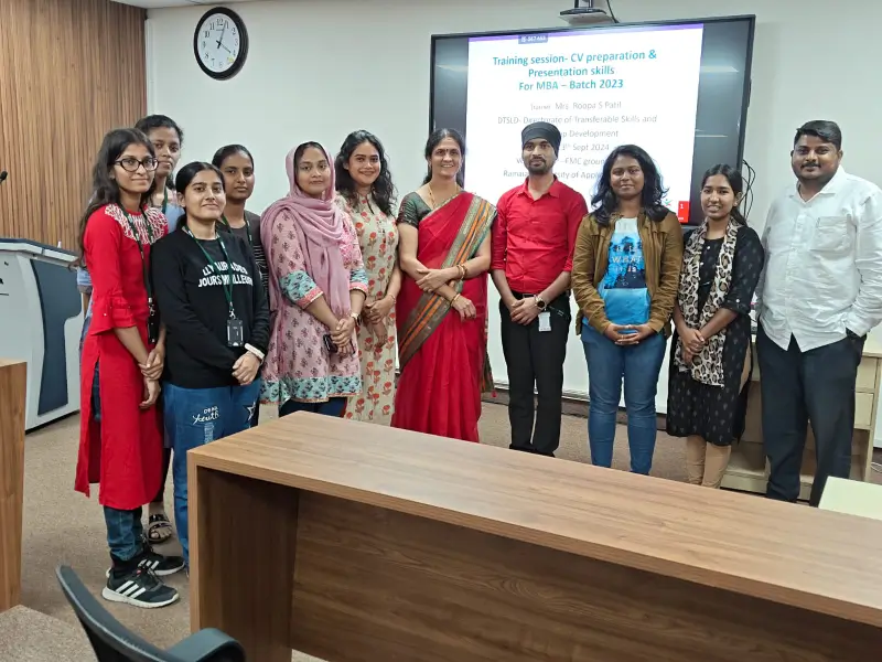 Training Session CV Preparation and Presentation Skills