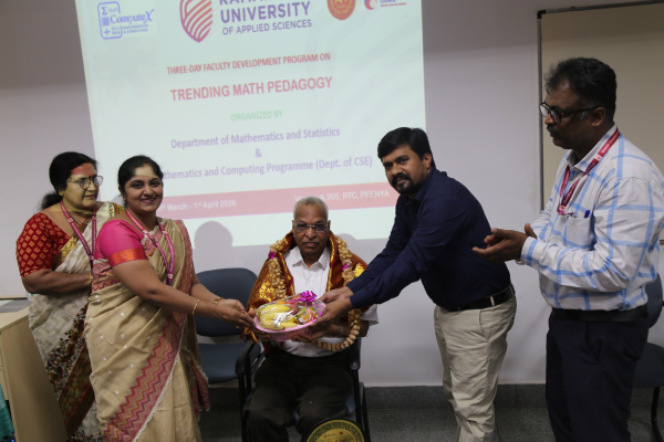 Three-Day FDP on “Trending Math Pedagogy”  | A Resounding Success