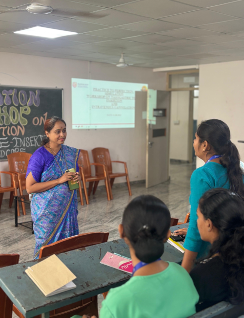 M.Sc. Nursing Students Organize a Clinical Skills Workshop