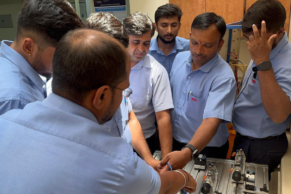 One-Day Pneumatics Training Program Conducted at MSRUAS–JANATICS ATC for AMS Technologies