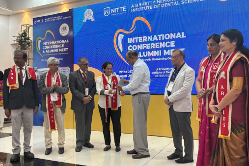 Dr. Bhavya Shetty Wins Second Prize for Paper Presentation